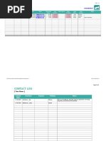 Excel CRM Template