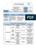 PLAN DE II TRIMESTRE 2°