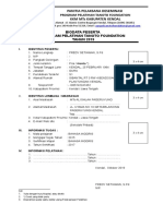 Biodata Peserta Deseminasi Tanoto 2019