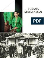 Busana Mataraman Diklat GBJ