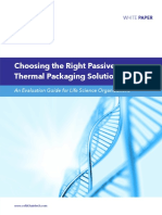 Choosing the Right Passive thermo pack solution