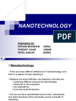 Nanotechnology: Prepared By: Pathan Mohsin M 0643 Purohit Jigar Patel Sanjay