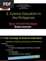 Science Education in The Philippines