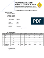 format data keluarga