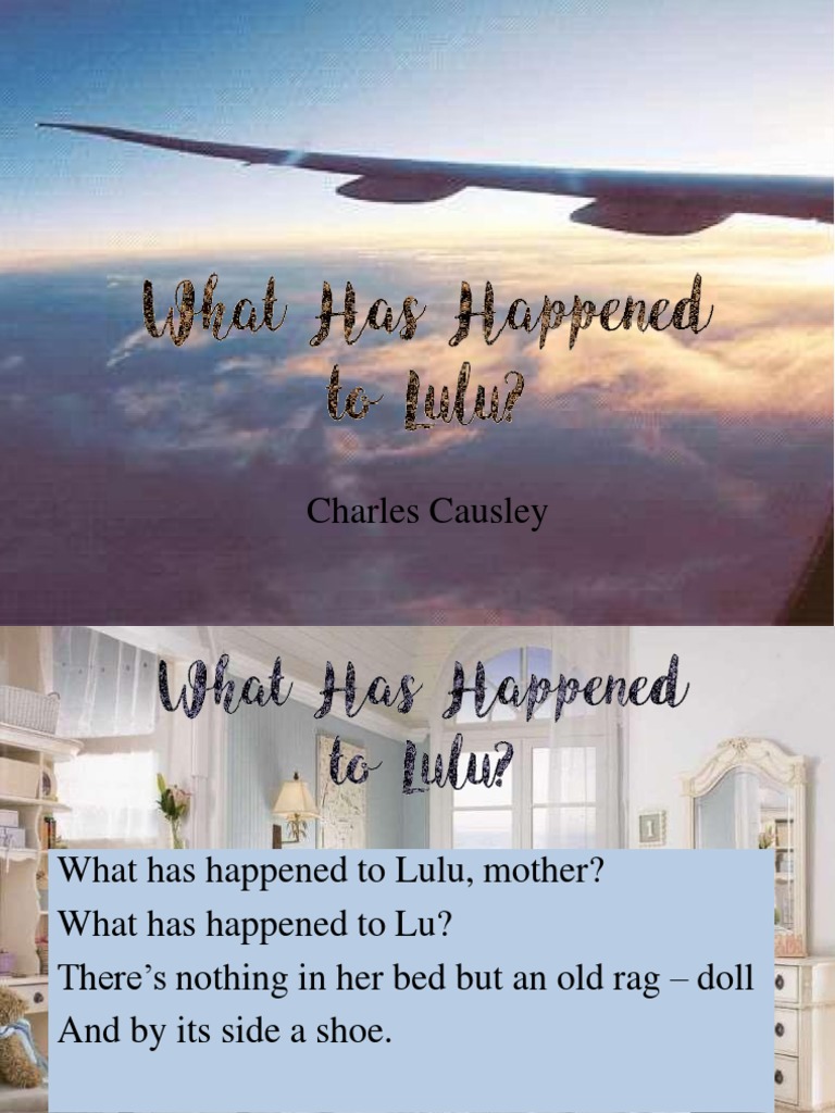 What Has Happened To Lulu | PDF