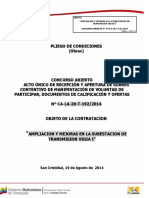 Ca (Obras) 192 Ampliacion y Mejoras de La Subestacion de Tra PDF