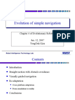 Evolution of Simple Navigation