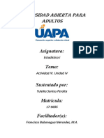 Ejercicios de Medidas de centralización