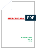 Bfsm Case Analysis