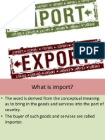 Import Export PDF