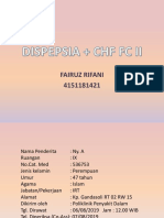 Dispepsia + CHF FC Ii