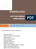 SIFAT FISIK MINERAL