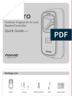 Anviz M5Pro QuickGuide EN 09.05.2018