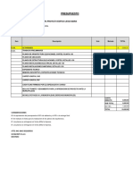 Planos de Ante Proyecto y Proyecto PDF