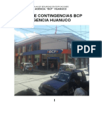 Plan de Contingencia BCP Huanuco 10.8.18