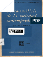 Fromm, Erich. - Psicoanalisis de la sociedad contemporanea .pdf