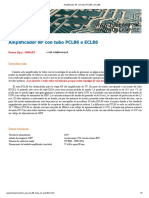 Amplificador NF Con Tubo PCL86 o ECL86 PDF