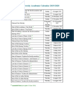 Academic Calendar 2019 2020 Detailed en