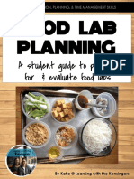 FoodLabPlanningsheetforstudents PDF