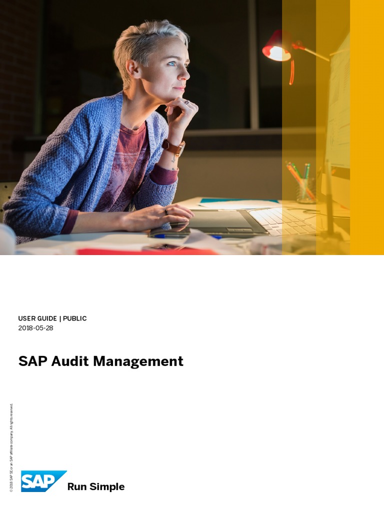 User Manual SAP AM PDF | PDF | Sap Se | Auditor's Report