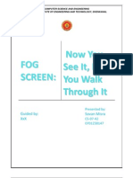 Fogscreen Seminar Report