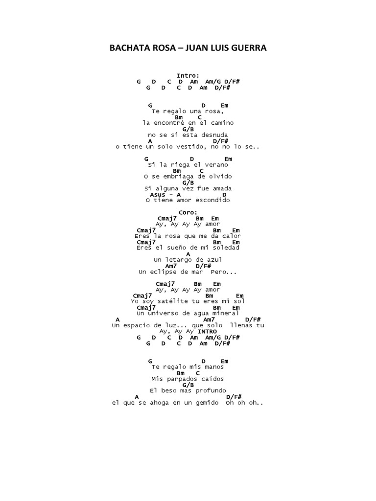 Te Regalo Una Rosa Lyrics