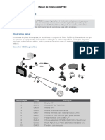 Instalação do piloto automático PVED-CL