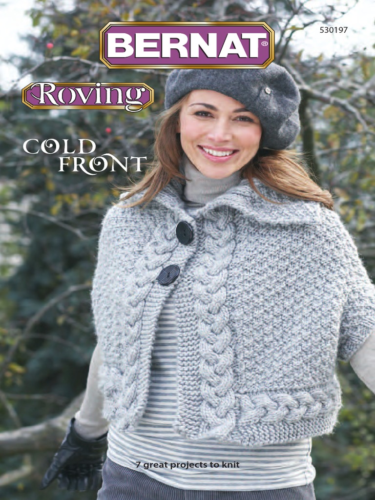 Cold Front 7 Knit Projects | PDF | Knitting | Gauge (Knitting)