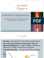 AP Chemistry Thermodynamics Chapter 6 Zimdhal
