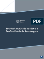 Plano de Ensino - Estatística Aplicada À Saúde e À Confiabilidade de Amostragens