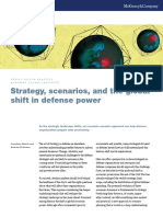 Strategy Scenarios and The Global Shift in Defense Power