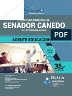 Edital Agente Educacional Senador Canedo