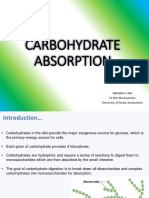 CARBOHYDRATE ABSORPTION (Ref)