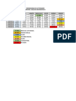 CRONOGRAMA DE ACTIVIDADES