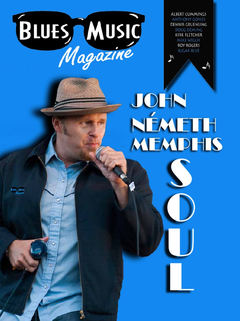 Blues Music Magazine Issue 8 PDF Blues Funk picture image