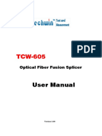 TCW-605 Instructions