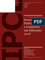 Investigação, Práticas e Contextos em Educação - Livro 01 - 2018