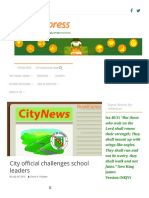 City Official Challenges School Leaders - HERALD EXPRESS - News in Cordillera and Northern Luzon PDF