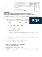 1 Parcial de Geometría Vectorial