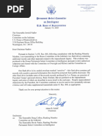 House Transmittal Letter - Impeachment New Evidence