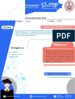 Syllabus Excel Avanzado PDF