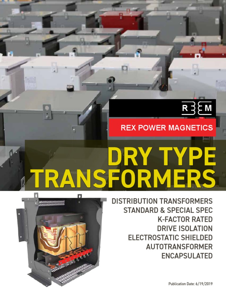 Rex Distribution Transformer Catalog 2019 (6 19 2019