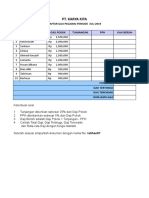 Kumpulan Soal Praktik Microsoft Excel