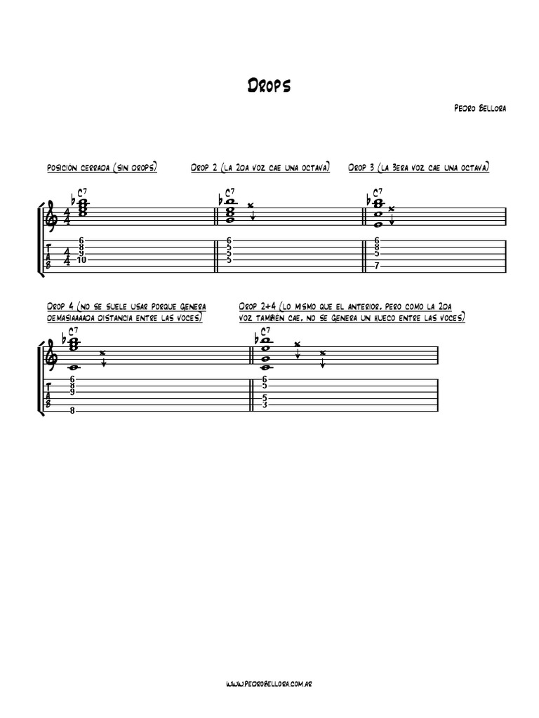 Concepto de Drops PDF | PDF