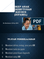 Askep Anak Difabel