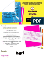 Presentacion Psicologia Educativa