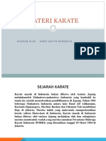 Materi Karate