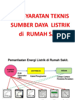 Sumber Daya Listrik Di Rumah Sakit