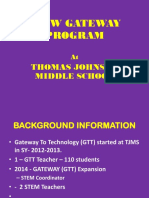 PLTW Gateway at Thomas Johnson Middle School