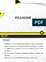 LOGICAL REASONING WITH SYLLOGISMS